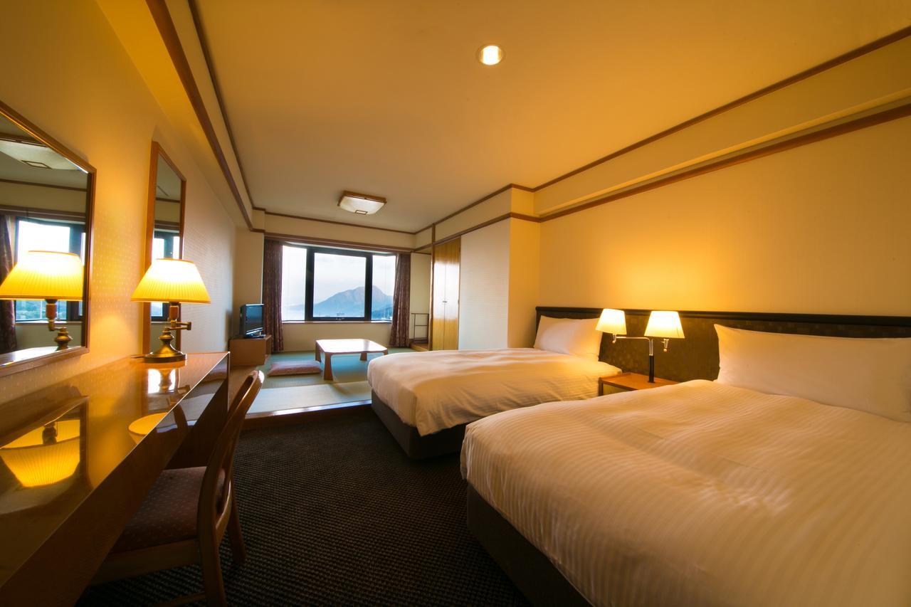 Resorpia Beppu Hotel Bagian luar foto